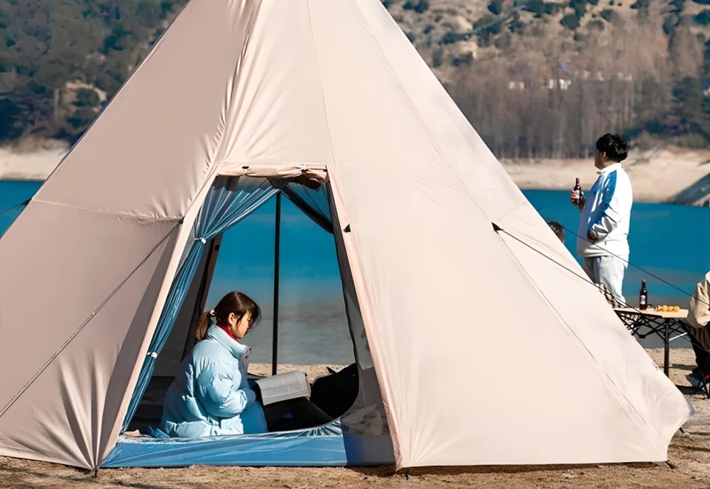 pyramid meditation tent