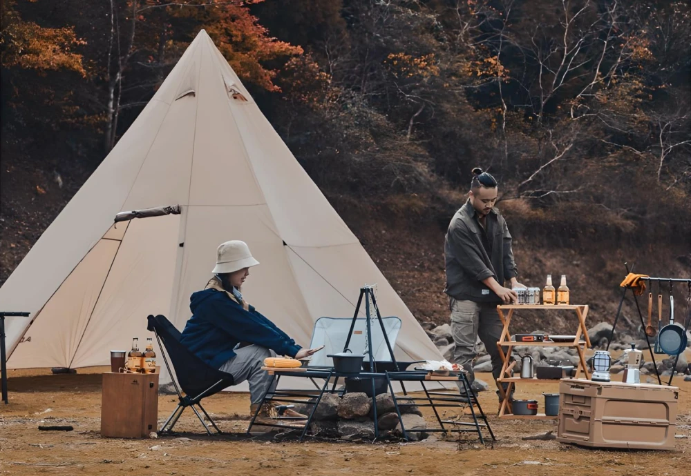 glamping in teepees