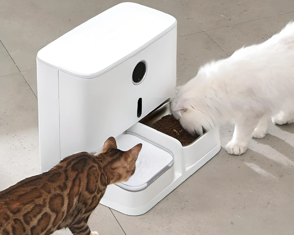 automatic electronic pet feeder